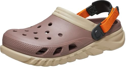 Crocs Unisex Adult Duet Max II Clogs, Truffle, 11 UK Men / 13 UK Women