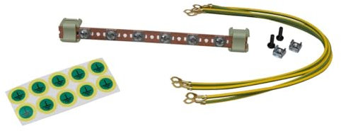 Equip Erdungsset für Serverschränke, 6 Erdungspunkte 22cm