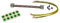 Equip Erdungsset für Serverschränke, 6 Erdungspunkte 22cm