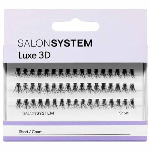 Salon System Luxe 3D Short Individual Lashes