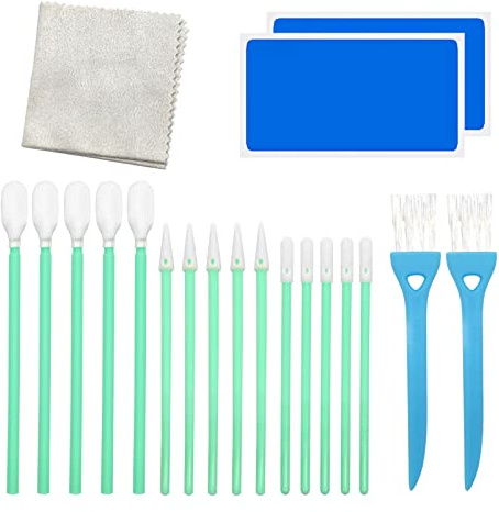 Quacc 20 PCS Cell Phone Cleaning Kit USB Charging Port and Headphone Jack Cleaner Camera Cleaning Brush Set Compatible with iPhone, iPad, Airpod, Laptop and Other Electronics