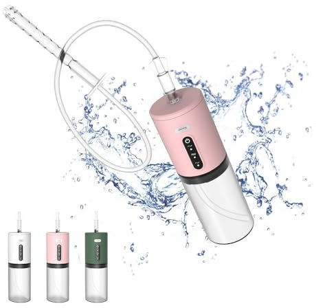 Jomyu 280 ml Elektrische Analdusche Vaginaldusche mit 3 Geschwindigkeitsanpassungen Elektrische Dusche Douche Sex Spielzeug Leistungsstarke Elektro Einlauf Irrigator Anal Dusche Enema (Weiß)