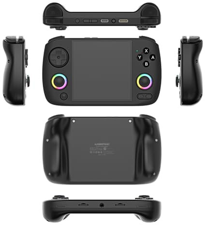 JOYARCH RG Cube XX Console de Jeu Portable, Écran IPS de 3,95 Pouces Lecteur de Jeux Vidéo Rétro à Deux manettes avec Système Linux et Batterie 3800mAh - Pas de Jeu