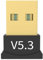 Adaptador Inalámbrico PC - Adaptador De Radio USB Compacto, Transmisor De Receptor Portátil | Versión 5.3 Dongle De Transmisión De Señal Estable Para La Conexión Inalámbrica De Teléfonos, Escucha