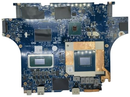 RUNZTXZH Scheda Madre for Laptop M15 R6 LA-K452P CN-0YC2KJ 0YC2KJ YC2KJ con GPU i7-11800H 3060 6GB(5511 I7-11800H 3050)