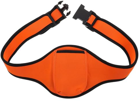 Microphone Portable Orange Waist Pack for Polyester Fitness Instructors