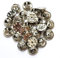 hegibaer 25 Neue Silberne Verschlüsse Butterfly Clips für Badge Pin Pins Anstecker