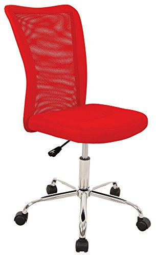 Avanti Trendstore moderner Büro-Drehstuhl in attraktivem Rot, Maße