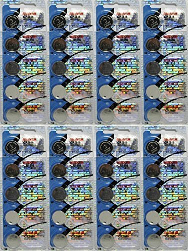 40 Authentic Maxell 1616 3V Lithium Batteries by Maxell