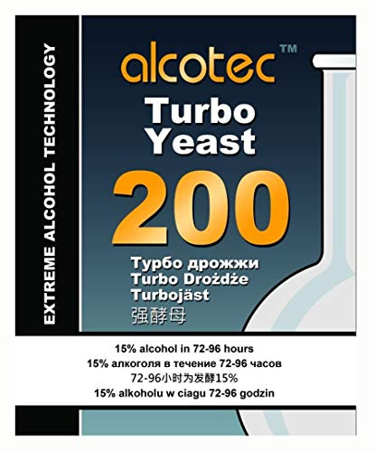 Turbo Yeast - Batch 200-86g | Vodka Yeast | Distilling Yeast | Mash Yeast | Yeast for Fermentation