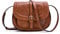 AFKOMST Sac Bandoulière Femme,Petit Sac a Main Femmes Bandoulieres,Rétro Sacs Portés épaule (Brown3)