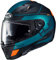 HJC Helmets Unisex – Erwachsene Nc Motorrad Helm, Schwarz, XL