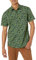 Amazon Essentials Men's Regular-Fit Short-Sleeve Print Shirt, Olive Flowers, XL
