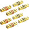 Greluma 8 Stk RCA Cinch-Adapter für Buchse und Buchse, Anschluss für Audio-Video-Kabel