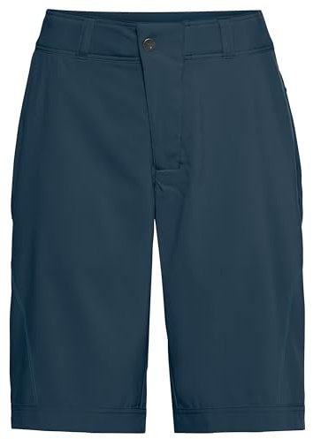 VAUDE Damen Women's Ledro Shorts, Dark Sea, 38 EU