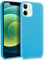 Cool Silicone Case for iPhone 12/12 Pro (Sky Blue)