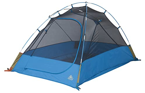 Kelty Tanglewood 2 or 3 Person Backpacking and Car Camping Tent – Sturdy Frame, Quick Corners for Easy Setup, Double Stake Vestibule, Clip-on Rainfly (2P)