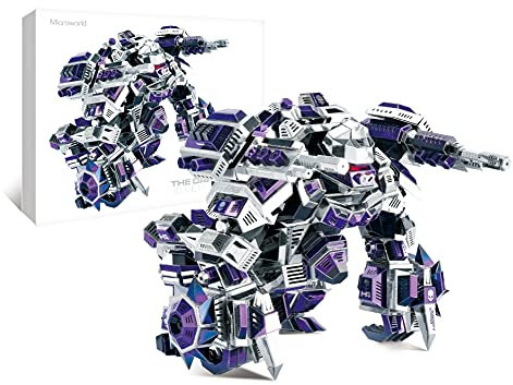 Microworld 3D Metall -Puzzle, mechanische The Dark Stones Metal Model Kits, DIY Challenge Art Craft Geschenke Spielzeug für Erwachsene