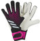 adidas Unisex Goalkeeper Gloves (W/O Fingersave) Predator Competition Goalkeeper Gloves, Black/White/Team Shock Pink, HN3342, 8-