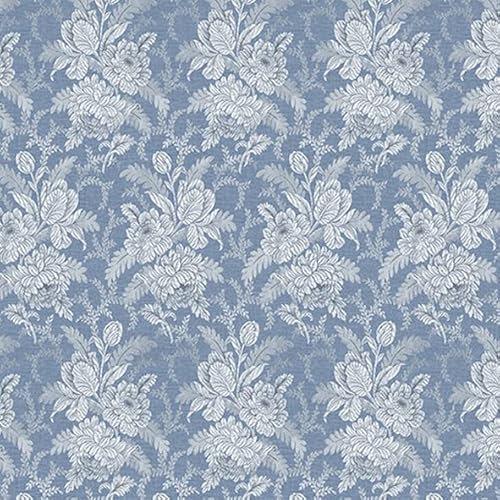 Bassetti Jaquard Tischläufer Oristano B1 aus 100% Baumwolle in der Farbe Blau, Maße: 50cm x 150cm, 9324531
