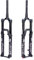 BUCKLOS Forcella ammortizzata ad aria MTB 27,5 29 110 x 15 mm Boost AM E-Bike conica, viaggio 160 mm 36 mm camera d'aria passante asse posteriore regolazione rimbalzo forcella freno a disco,