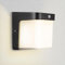 max K O M F O R T Aussenleuchte Aussenwandleuchte mit Bewegungsmelder Schwarz E27 Fassung für LED geeignet Wandlampe 1703A1-BK