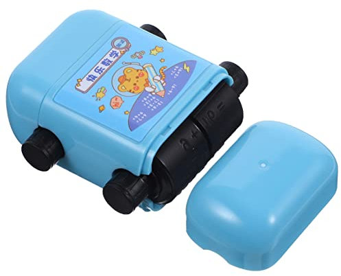 STOBOK Rechenaufgaben Stempelroller - Mathe Stempel FüR Kinder Kunststoff Tragbares Lernspielzeug FüR Zuhause ZufäLlige Aufgaben Und Klare Drucke 7.5 X 6.5 X 3.2 Cm