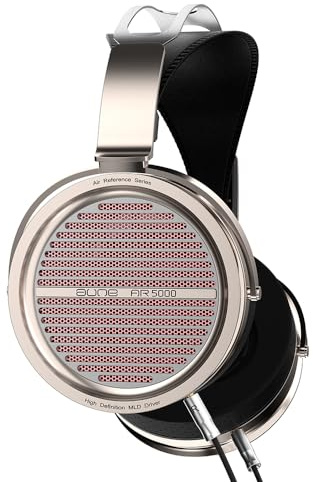 Aune AR5000 Full-Size Open-Back Headphones with MLD Driver, Dynamic Driver, Detachable Cable, Over-Ear HiFi Hi-Res Audiophile Headphones for HiFi System, Home Audio, DAP