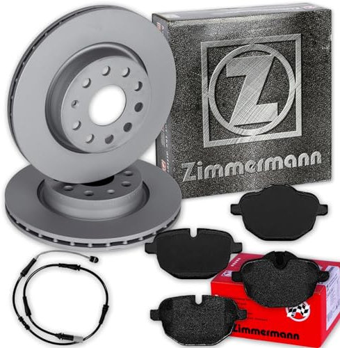 Zimmermann Bremsscheiben 330mm + Beläge hinten passend für 5er F10 Limousine