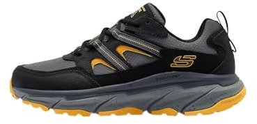 Skechers Zapatos de Senderismo D'lux para Hombre, Black, 43 EU