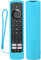 Custodia Telecomando compatibile con Fire TV Omni/TCL 2022 CF630 Remote YKF494-B203/Xiaomi Fire Smart TV F2/CT-8565/JVC RM-C3253, Guscio Telecomando in silicone con cordino(Glow Blu)