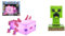 Paladone Minecraft Axolotl Licht | Dekorieren Sie Ihren Schreibtisch oder Nachttisch & Minecraft Creeper 3D Icon Light BDP