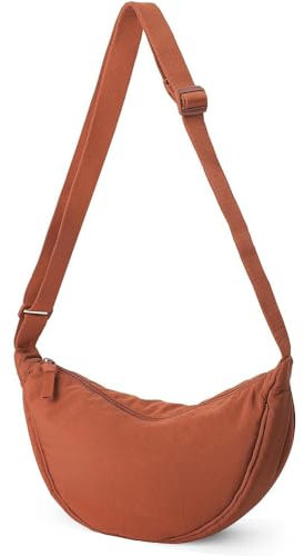 YingStar Bolso Bandolera Cruzado Mujer Hombre Bolso de Mano Movil Pequeño Mujer Nylon Bolsos Pecho Hombre Verano Bolsos Cartera Bandolera Pequeña Bolsa Crossbody Bag bolso Riñonera Naranja