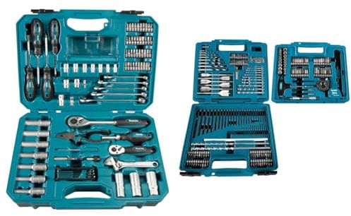 Makita E-08458 Werkzeugset 87tlg & E-06270 Werkzeug GmbH E-06270 Bohrer Bit Set, 212 tlg