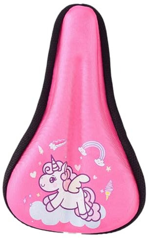 LOVIVER Fahrradsitzbezug für Kinder, Fahrradsitzkissenbezug für Rennräder und Mountainbikes, weiches Fahrradsitzkissen für Kinder, m