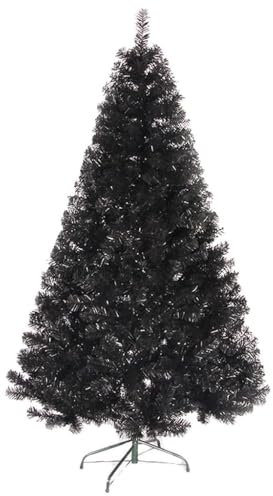 Easnuroz Künstlicher Weihnachtsbaum Aus Blauem PVC Luxuriöser Künstlicher Weihnachtsbaum Mit Metallständer 120/150/180/210/240CM Künstlicher PVC-Weihnachtsbaum Für Indoor Outdoor Dekoration(150cm(59in