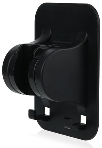 Regolabile Supporto per Soffione Doccia, Forte Adesivo Supporto per Doccia a Mano Impermeabile Supportino Montaggio a Parete con Gancio Bagno