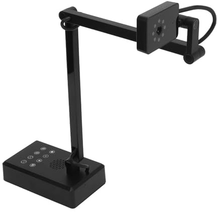 Document Scanner, 5pcs Document Camera Webcam Visualiser Image Invert Foldable For Live Demo Conferencing Work,for Home,Travel,Office