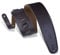 Levy's M4GF-DBR Gitarrengurt Garment Leather Suede Back Padded 3 1/2 - Dark Brown