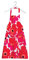 Marimekko Unikko Red Apron 84 by 85 cm