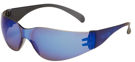 3M Virtua Schutzbrille, Antikratz-Beschichtung, blau verspiegelte Scheibe, 71500-00004, 1 Stück
