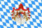 Bayern Fahne Königreich Bayern Grösse 1,50x2,50m XXL Oktoberfest Flagge