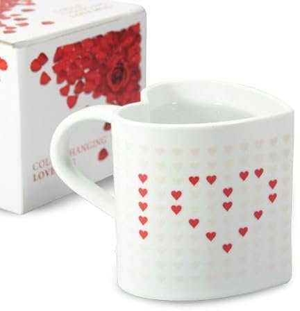 Tasse thermique cœurs magiques - I love you mug thermo-réactifs