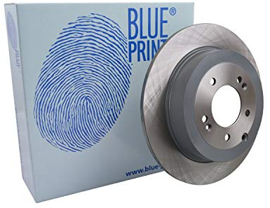 Blue Print ADG043223 Brake Disc Set (2 Brake Disc) rear, full, No. of Holes 5