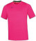 Mizuno Core SS T-Shirt pour Homme, Rose Fluo et Bleu Marine, XL