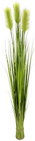 Pampasgrasbund Künstliches Gras Federgras Grasbüschel Deko Bund stehend Stehgras Dekogras Kunstgras Pflanzen Ziergras Grasbusch Grasarrangement Gräser Schilf Kunstpflanzen Halm Pampas