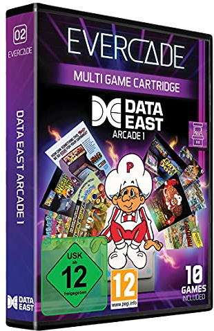 Blaze Evercade Data East Arcade Cartridge 1