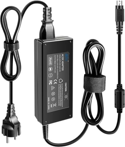KFD 100W 12V 8,33A Ladegerät für Synology DS920+ DS923+ DS916+ DS918+ Disk Station 4-Bay DS410 DS410j DS411J DS413 DS414 DS415 DS710 DS712 Network Storage NAS Server 12VDC Netzteil Stromkabel Synology