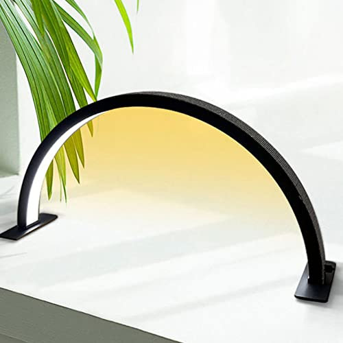 Fabater LED Wimpernlampe, 25W LED Tischlampe für Kosmetikerinnen, Wimperntechniker, Nagelkünstler, 3000K-6000K Dimmbares Maniküristenlicht, Nagelkunstbogen Tischlampe
