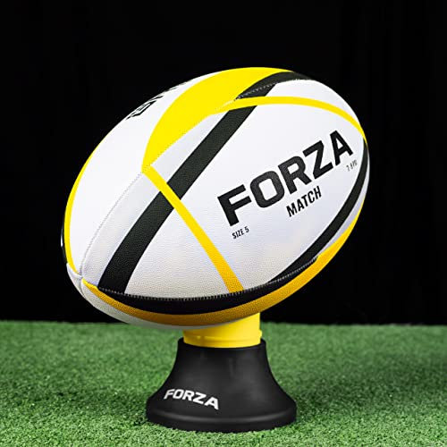 FORZA Ballons de Rugby - 7 Styles de Ballon Match/Entraînement | Plusieurs Tailles (Taille 4, FORZA Ballon de Rugby Match)